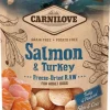Carnilove Freeze-Dried Raw Snacks Salmon & Turkey pakastekuivattuja herkkuja, 60g
