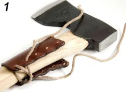 Casström Guard kirveen varsisuoja, Cognac