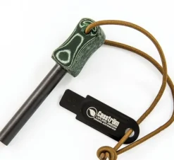 Casström Kipinärauta Vihreä Micarta