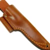 Casström No.10 Bushcraft Swedish Forest Knife tuppi, Cognac
