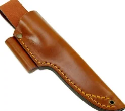 Casström No.10 Bushcraft Swedish Forest Knife tuppi, Cognac