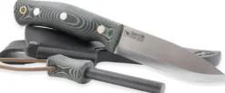 Casström No.10 Swedish Forest Knife Sleipner puukko kipinäraudalla, Micarta/Scandi