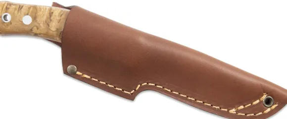 Casström No.10 Swedish Forest Knife Sandvik 14C28N puukko, Masur/Full Flat