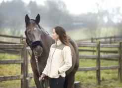 Catago Paula Faux Fur Jacket naisten takki, Sandshell