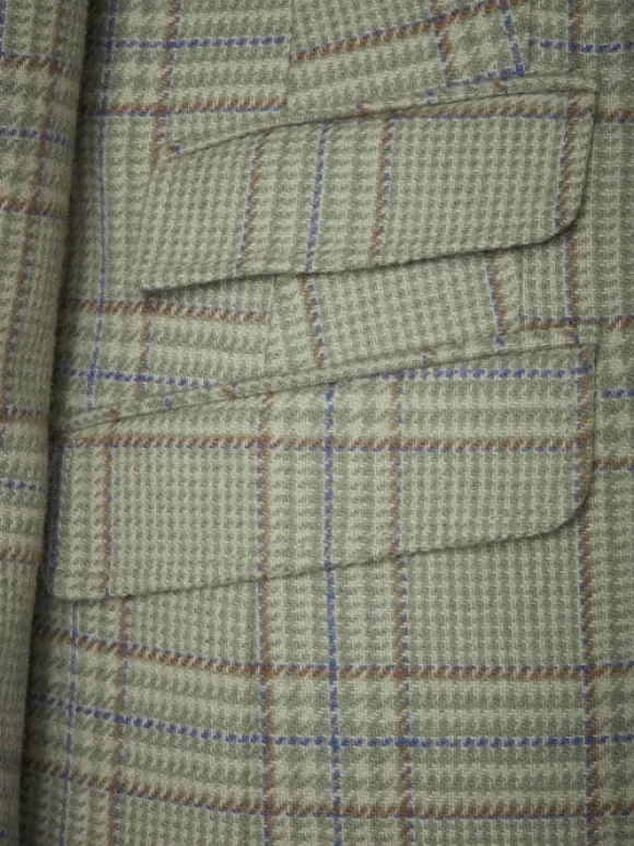 Chevalier Advie Tweed Blazer naisille, Willow Green Checked