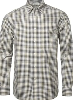 Chevalier Belmont Regular Fit Shirt Men Leather Brown