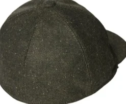 Chevalier Blake Cap metsästyslippis, unisex, Dark Green Harringbone