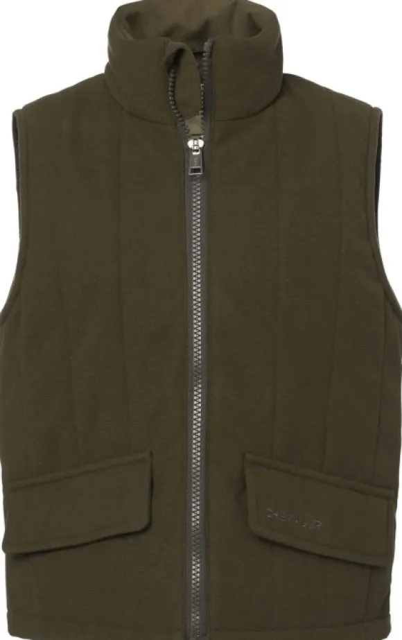 Chevalier Calf Padded Vest Junior Leather lasten topattu liivi, ruskea