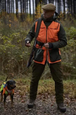 Chevalier Chase -koirankouluttajan liivi, unisex, oranssi