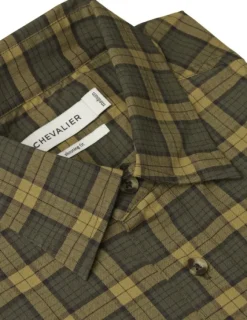 Chevalier Creek Shooting Fit Coolmax Shirt paita, Moss Checked