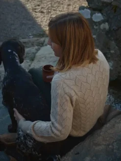 Chevalier Eden naisten neulepaita, Sandstone