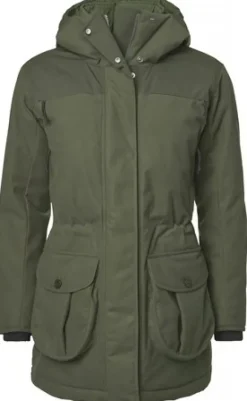 Chevalier Frost Winter naisten metsästystakki, tummanvihreä