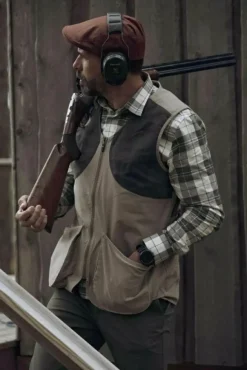 Chevalier Gate Shooting Vest -liivi, vaaleanruskea