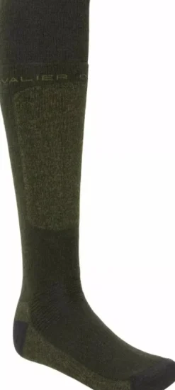 Chevalier High Boot Sock Unisex Dark Green
