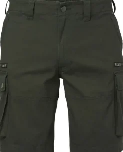 Chevalier Jay Shorts puuvillashortsit, tummanvihreä