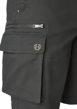 Chevalier Jay Shorts puuvillaiset shortsit, tummanharmaa