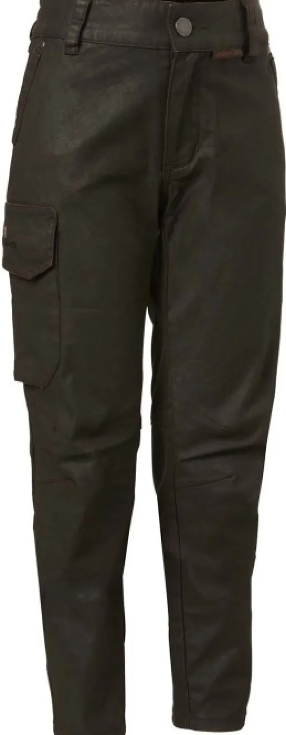Chevalier Junior Vintage Pants Leather Brown