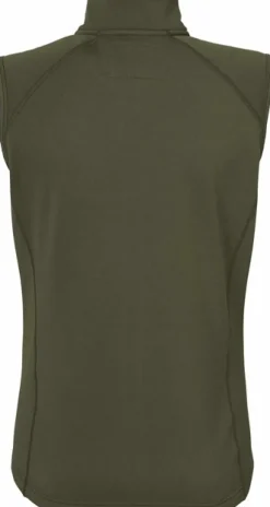 Chevalier Lenzie Fleece Vest naisten fleeceliivi, Dark Green