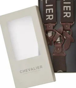 Chevalier Logo henkselit, ruskea