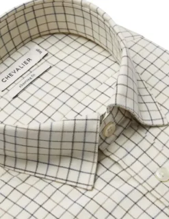 Chevalier Luton Shooting Fit Shirt paita, Stormy Blue Tattersall