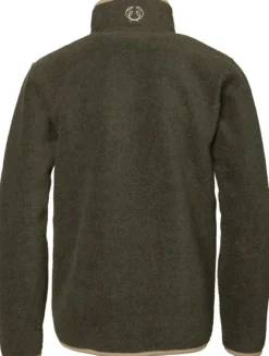 Chevalier Mainstone Jacket Junior lasten fleecetakki, maastonvihreä