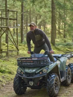 Chevalier M's Pax Light Pile Jacket Leather Brown