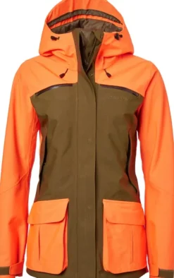 Chevalier Noux naisten metsästyspuku, vihreä-oranssi