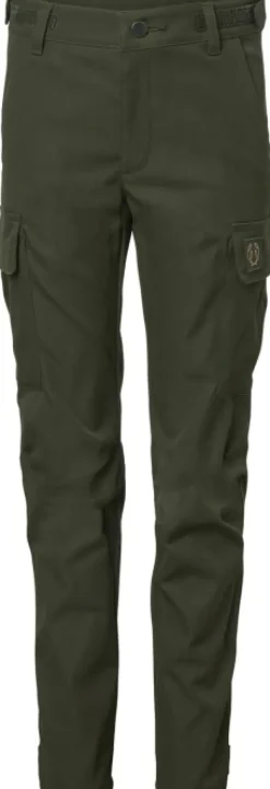 Chevalier Piglet Stretch Pants Junior lasten / nuorten ulkoiluhousut, tummanvihreä