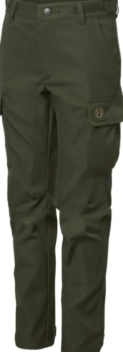 Chevalier Piglet Stretch Pants Junior lasten / nuorten ulkoiluhousut, tummanvihreä