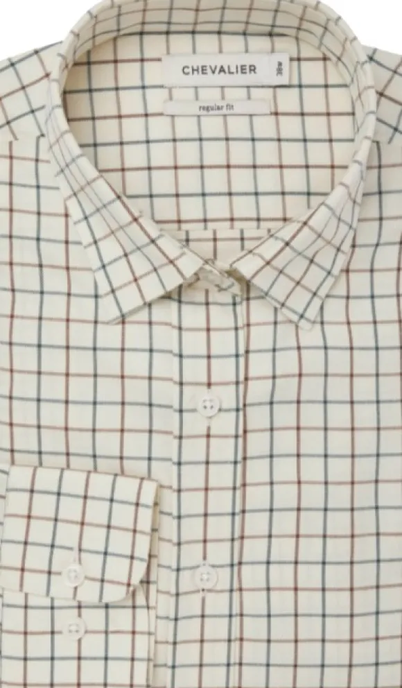 Chevalier Scaleby -kauluspaita naisille, ruutukuosi