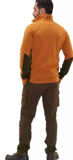 Chevalier Tay Fleece Orange/Brown