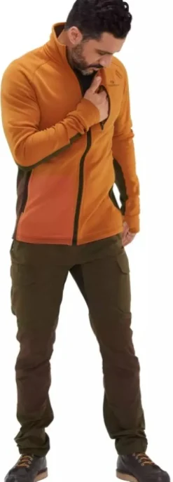Chevalier Tay Fleece Orange/Brown