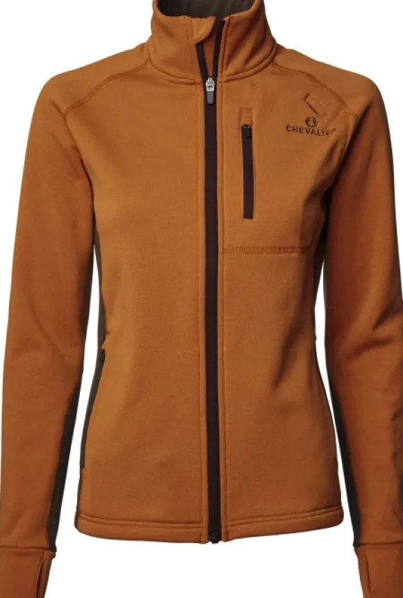 Chevalier Tay naisten fleecetakki, tummanruskea