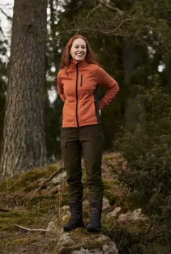 Chevalier Tay naisten fleecetakki, tummanruskea