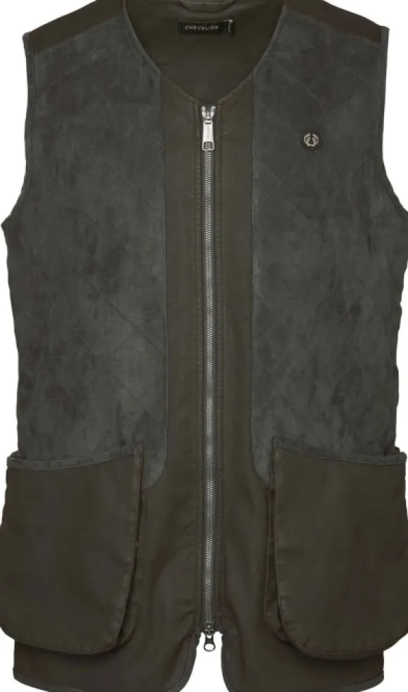 Chevalier Vintage Dogsport koiranohjaajan liivi, Leather Brown