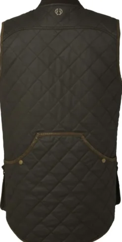 Chevalier Vintage Shooting Vest ammuntaliivi, Leather Brown