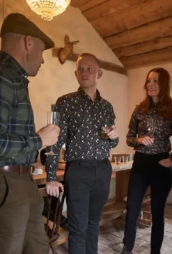 Chevalier Walcot miesten chino-housut, musta