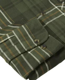 Chevalier Willow Flannel Shirt flanellipaita, tummanvihreä