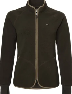 Chevalier W's Pax Light Pile Jacket Leather Brown