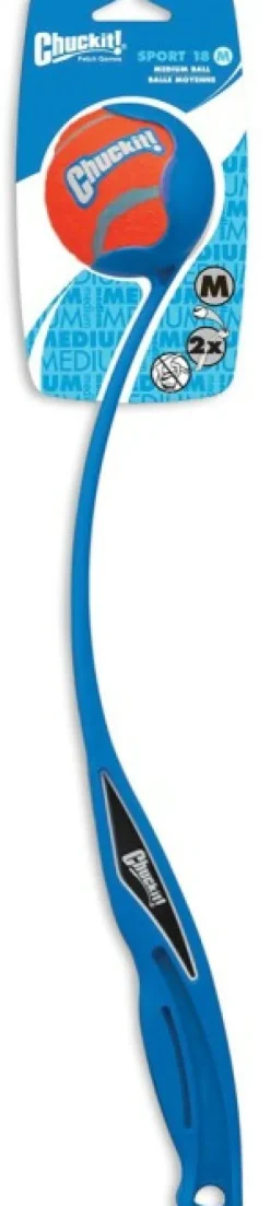 Chuckit! Sport Katapult heittovarsi + pallo