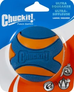 Chuckit! Ultra vinkuva pallo, L