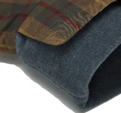 Cloud7 Brooklyn Dog Coat Waxed Tartan koiran takki, koot 6-10, Tartan