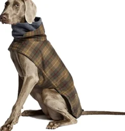 Cloud7 Brooklyn Dog Coat Waxed Tartan koiran takki, koot 6-10, Tartan