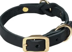 Cloud7 Collar Riverside Park koiran kaulapanta, M, Black Gold