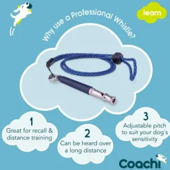 Coachi Professional Whistle koirapilli, tummansininen