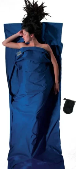 Cocoon TravelSheet Cotton Ultramarine Blue