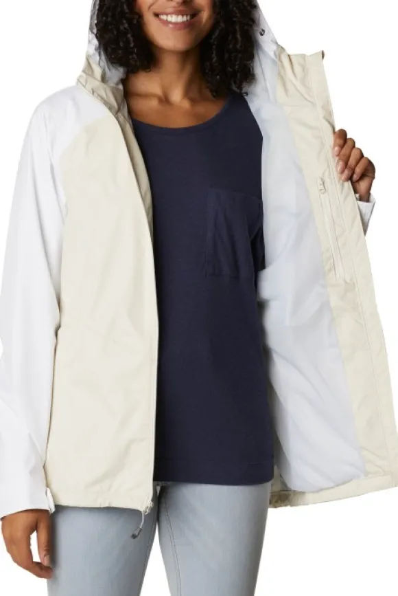 Columbia Inner Limits II Jacket naisten kuoritakki, Chalk/White