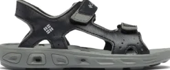 Columbia Kids Techsun Vent lasten sandaalit, musta/harmaa