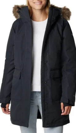 Columbia Little Si Insulated Parka naisten talvitakki, musta