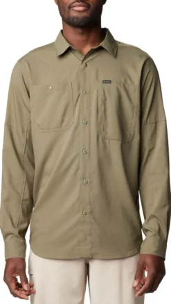 Columbia M's Silver Ridge™ Utility Lite Long Sleeve Stone Green